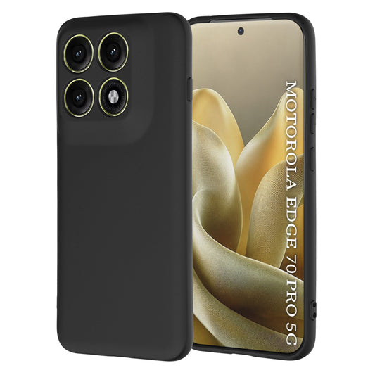 Калъф за Motorola Edge 70 Pro, Techsuit, SoftFlex, Черен