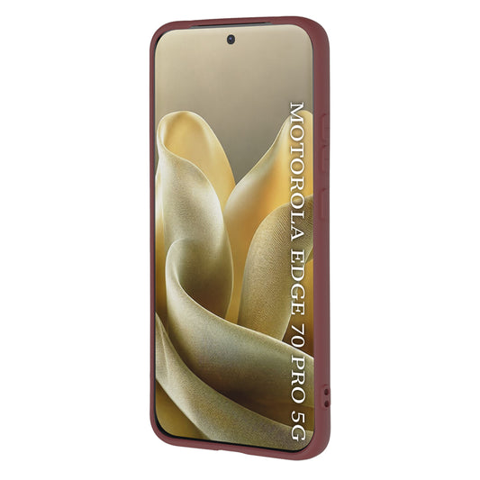 Калъф за Motorola Edge 70 Pro, Techsuit, SoftFlex, Бордо