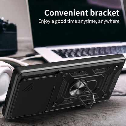 Калъф за Motorola Edge 70, Techsuit, CamShield, Черен