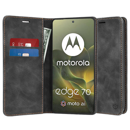 Калъф за Motorola Edge 70, Techsuit, Confy, Черен