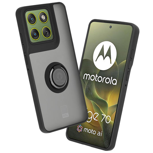Калъф за Motorola Edge 70, Techsuit, Glinth, Черен