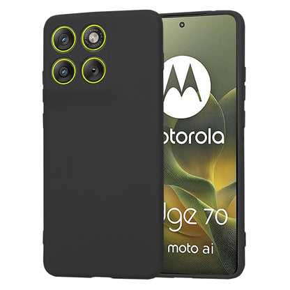 Калъф за Motorola Edge 70, Techsuit, SoftFlex, Черен