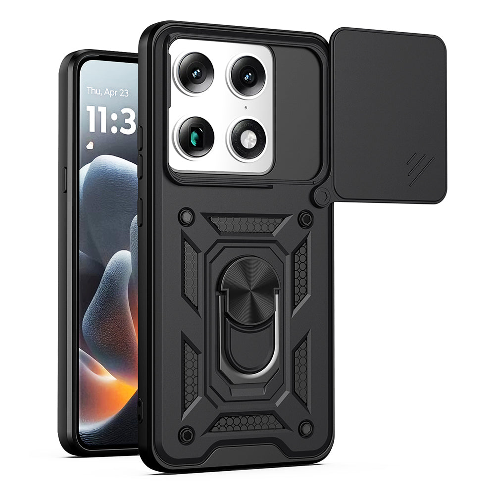 Калъф за Motorola Edge 70 Ultra / Signature, Techsuit, CamShield, Черен