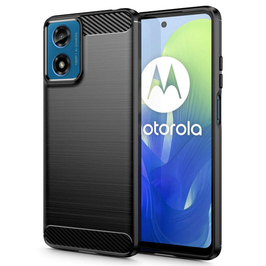 Калъф за Motorola Moto G24 Power / G04 / G24 / E14, Tech-Protect, Carbon, Black 