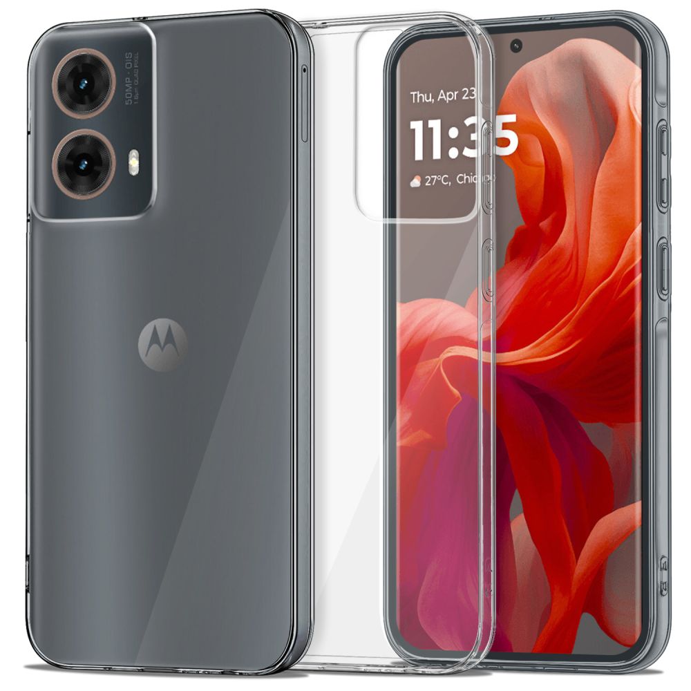 Калъф за Motorola Moto G85, Tech-Protect, Flexair, прозрачен 