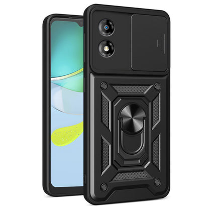 Case for Motorola Moto E13, Techsuit, CamShield, Black