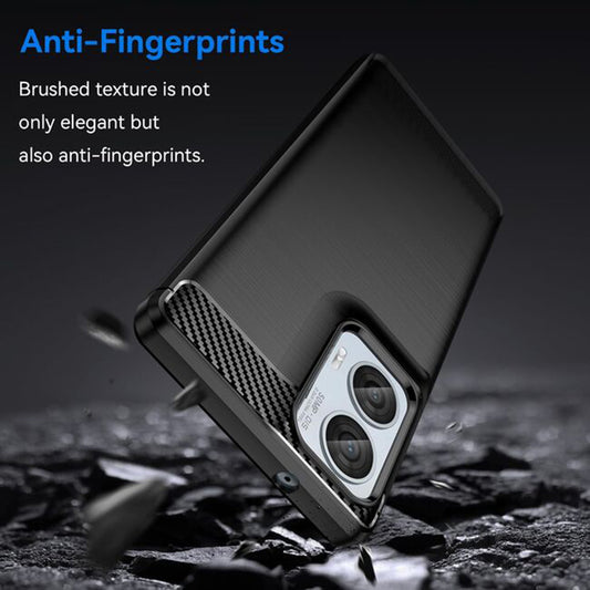 Калъф за Motorola Moto E15 / G05, Techsuit, Карбон, Черен