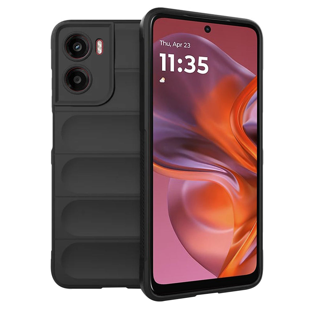 Калъф за Motorola Moto E15 / G05, Techsuit, Magic Shield, Черен