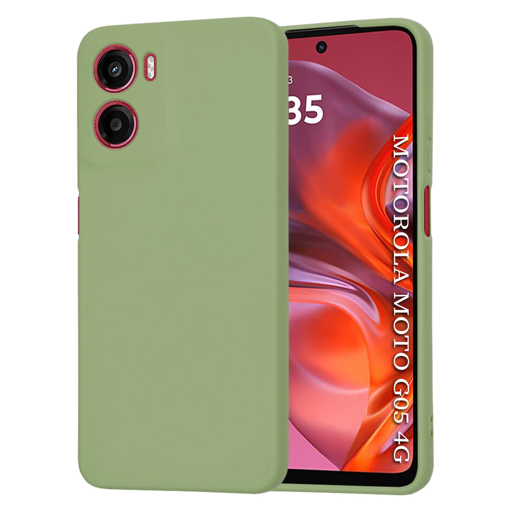 Калъф за Motorola Moto E15 / G05, Techsuit, SoftFlex, Matcha