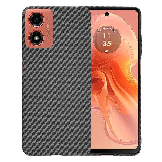 Калъф за Motorola Moto G04s / E14 / G04 / G24, Techsuit, Carbonite FiberShell, Черен