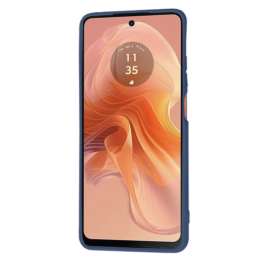 Калъф за Motorola Moto G04s / E14 / G04, Techsuit, SoftFlex, Тъмносин