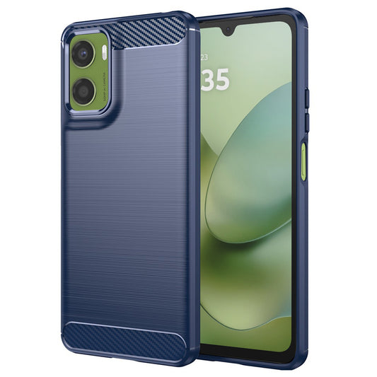 Case for Motorola Moto G06 Power / G06, Techsuit, Carbon, Blue