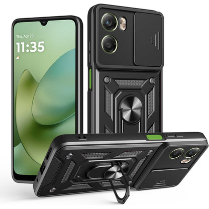Калъф за Motorola Moto G06, Techsuit, CamShield, Черен