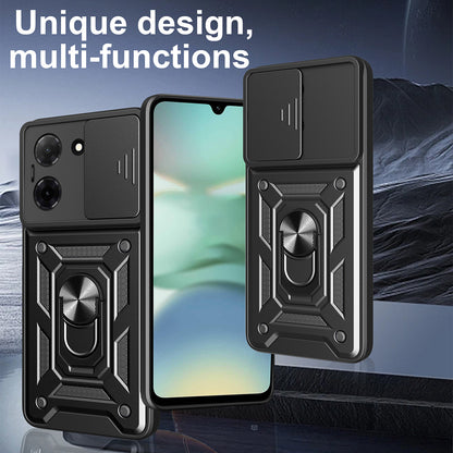 Калъф за Motorola Moto G06, Techsuit, CamShield, Черен