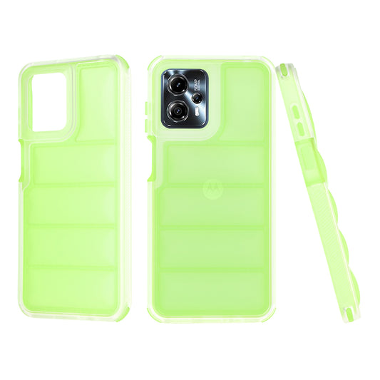 Калъф за Motorola Moto G13 / G23 / G53, Techsuit, Wave Shield, Зелен