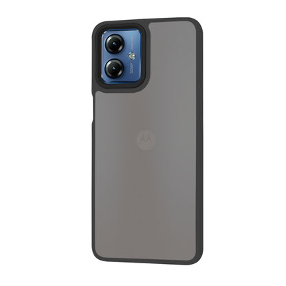 Калъф за Motorola Moto G14, Techsuit, HaloFrost, Черен