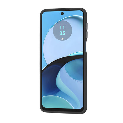 Калъф за Motorola Moto G14, Techsuit, HaloFrost, Черен