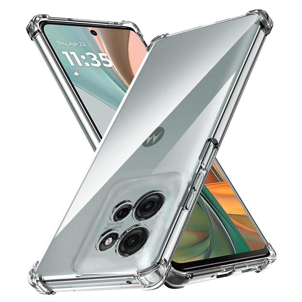Калъф за Motorola Moto G15 / G15 Power, Techsuit, противоударен прозрачен, прозрачен