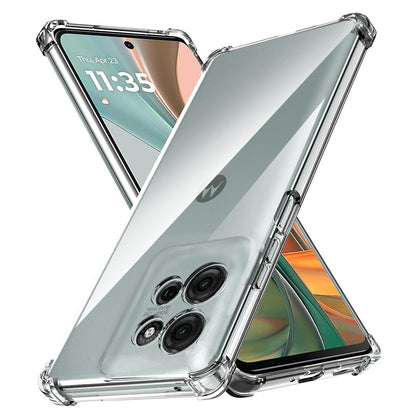 Калъф за Motorola Moto G15 / G15 Power, Techsuit, противоударен прозрачен, прозрачен