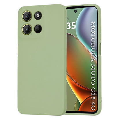 Case for Motorola Moto G15 / G15 Power, Techsuit, SoftFlex, Matcha