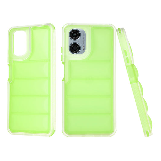 Калъф за Motorola Moto G24 Power, Techsuit, Wave Shield, Зелен