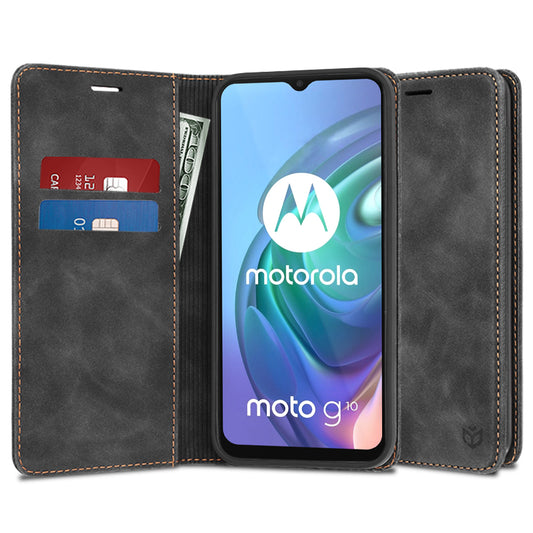 Калъф за Motorola Moto G30 / G20 / G10, Techsuit, Confy, Черен