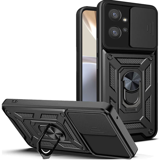 Калъф за Motorola Moto G32, Techsuit, CamShield, Черен