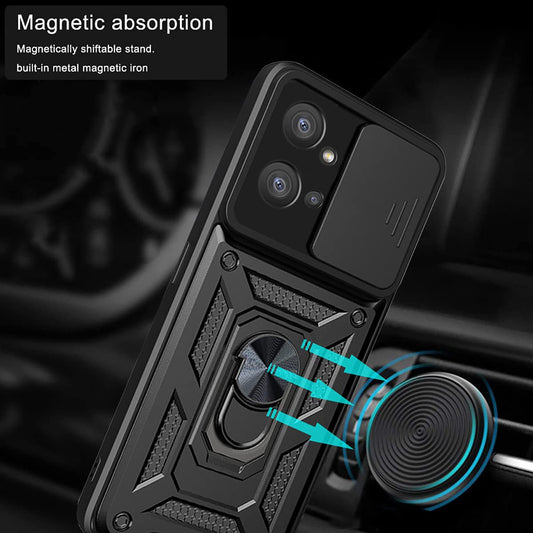 Калъф за Motorola Moto G32, Techsuit, CamShield, Черен