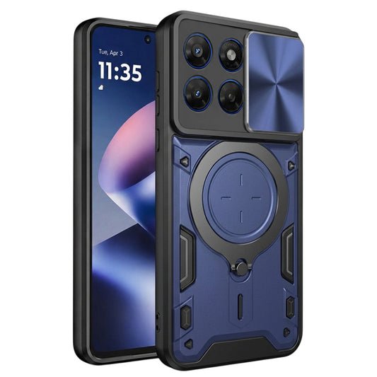 Калъф за Motorola Moto G47 / G37, Techsuit, CamGuard Pro, Син