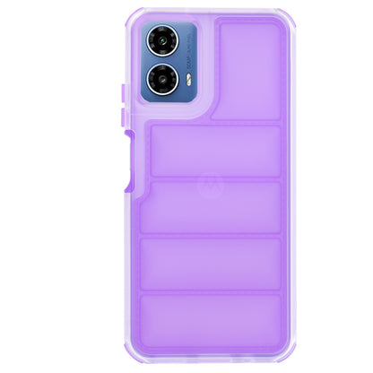 Case for Motorola Moto G45 / G34, Techsuit, Wave Shield, Purple
