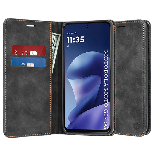 Калъф за Motorola Moto G47 / G37 Power / G37, Techsuit, Confy, Черен