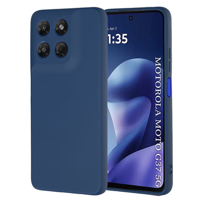 Калъф за Motorola Moto G47 / G37 Power / G37, Techsuit, SoftFlex, Тъмносин