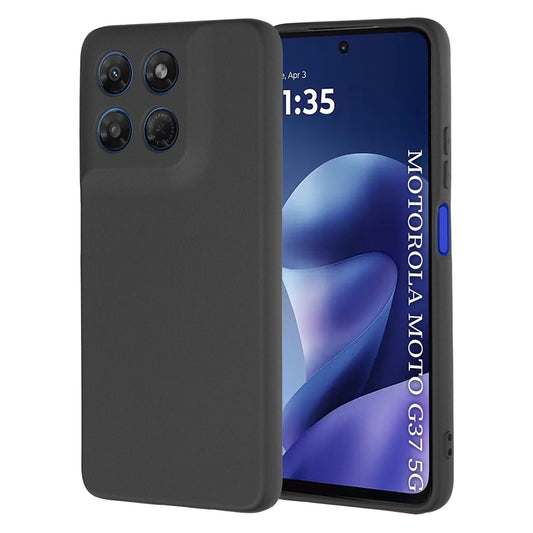 Калъф за Motorola Moto G47 / G37 Power / G37, Techsuit, SoftFlex, Черен