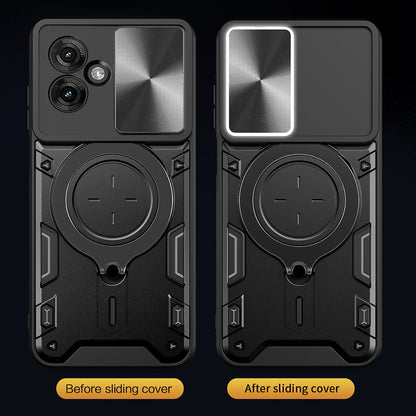 Калъф за Motorola Moto G55, Techsuit, CamGuard Pro, Син