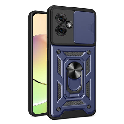 Калъф за Motorola Moto G55, Techsuit, CamShield, Син