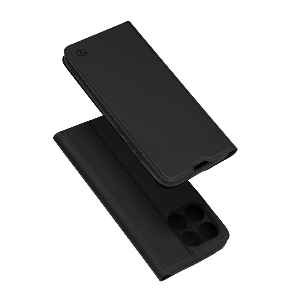 Калъф за Motorola Moto G77 / G67, Techsuit, Magskin Book, Черен