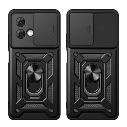 Калъф за Motorola Moto G84, Techsuit, CamShield, Черен