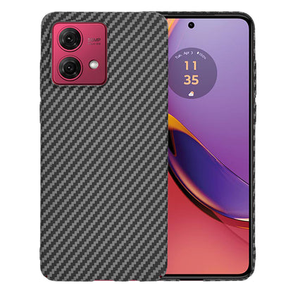Калъф за Motorola Moto G84, Techsuit, Carbonite FiberShell, Черен