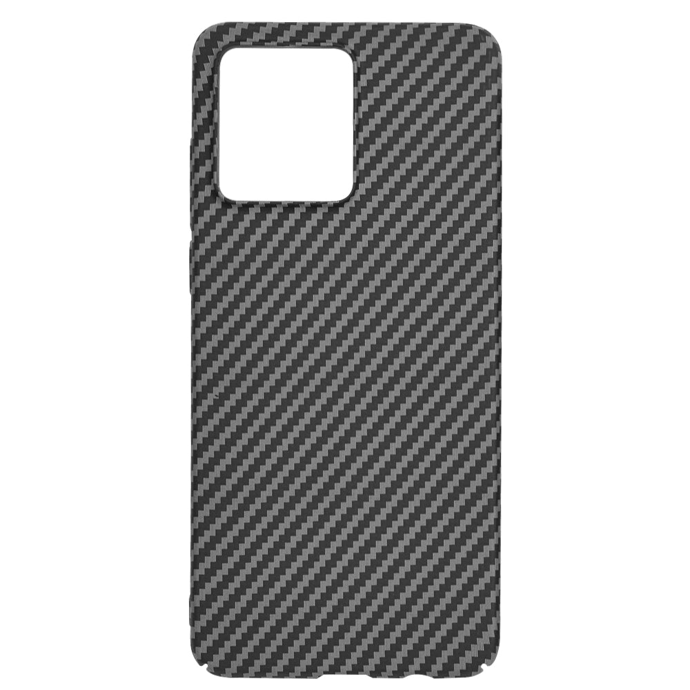 Калъф за Motorola Moto G84, Techsuit, Carbonite FiberShell, Черен