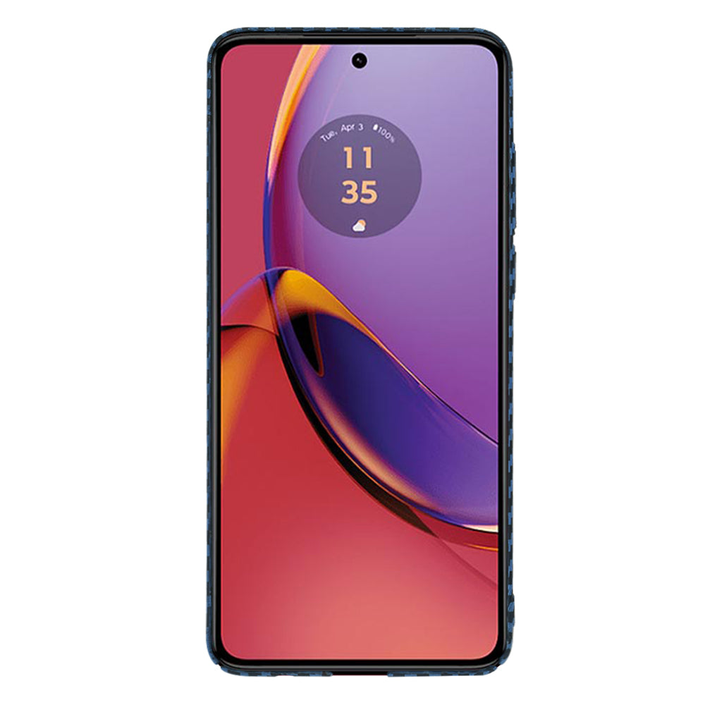 Case for Motorola Moto G84, Techsuit, Carbonite FiberShell, Turquoise