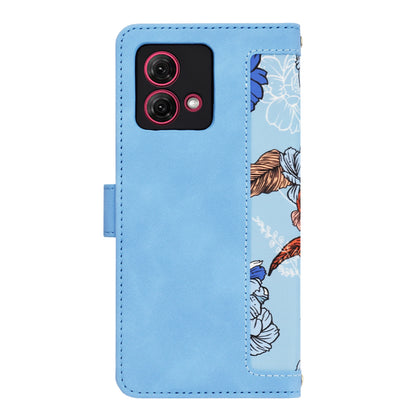 Калъф за Motorola Moto G84, Techsuit, FlipCraft, Син