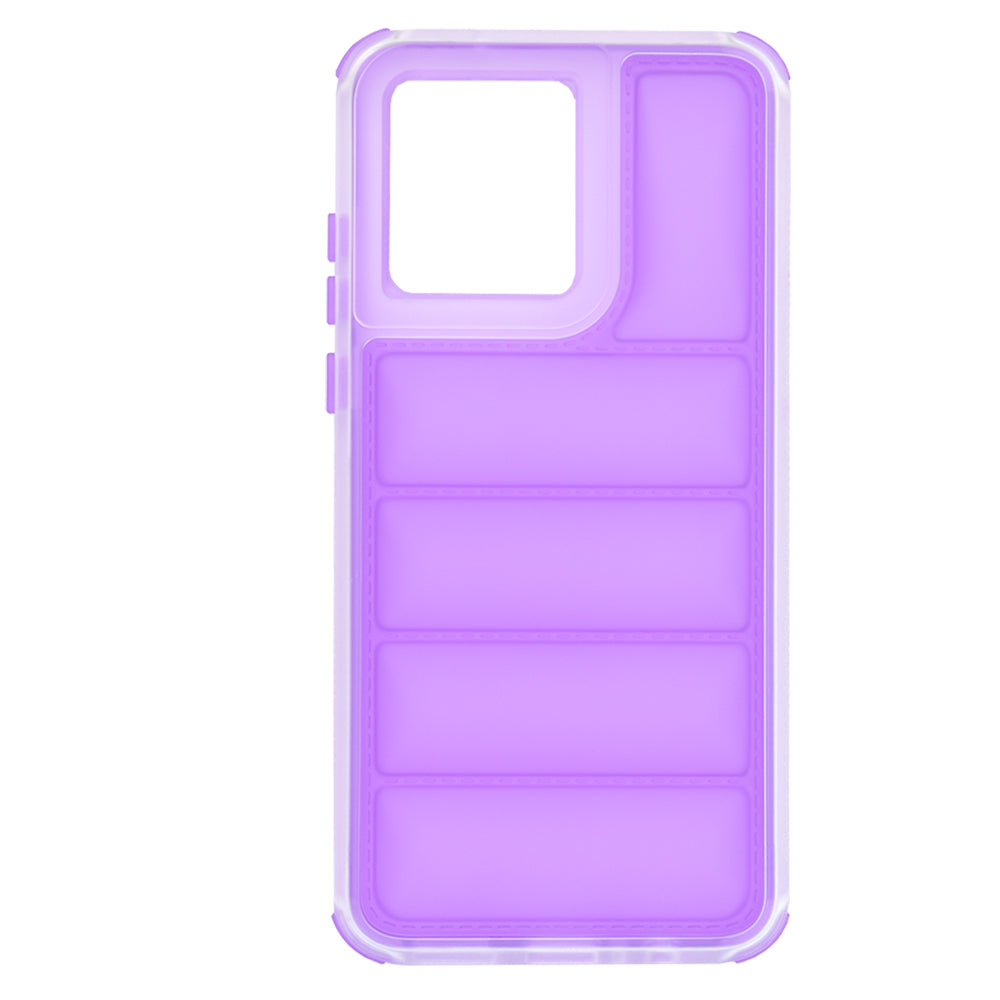 Калъф за Motorola Moto G84, Techsuit, Wave Shield, Лилав