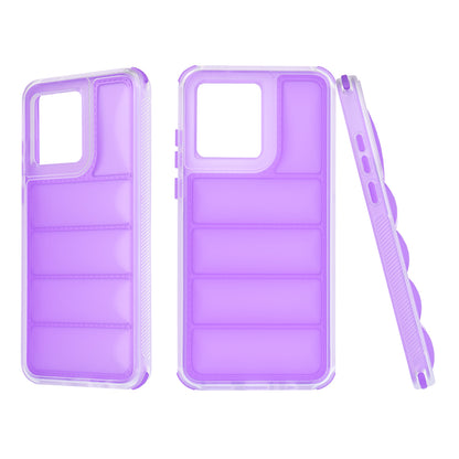 Калъф за Motorola Moto G84, Techsuit, Wave Shield, Лилав