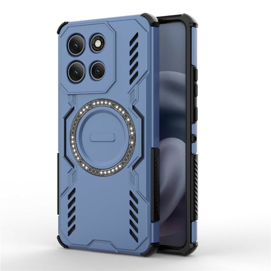 Калъф MagSafe за Motorola Moto G86 Power, Techsuit, ArmorMag, Син