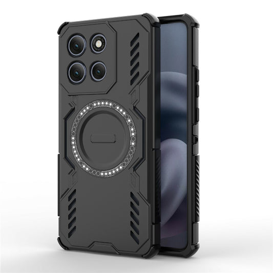 Калъф MagSafe за Motorola Moto G86 Power, Techsuit, ArmorMag, Черен