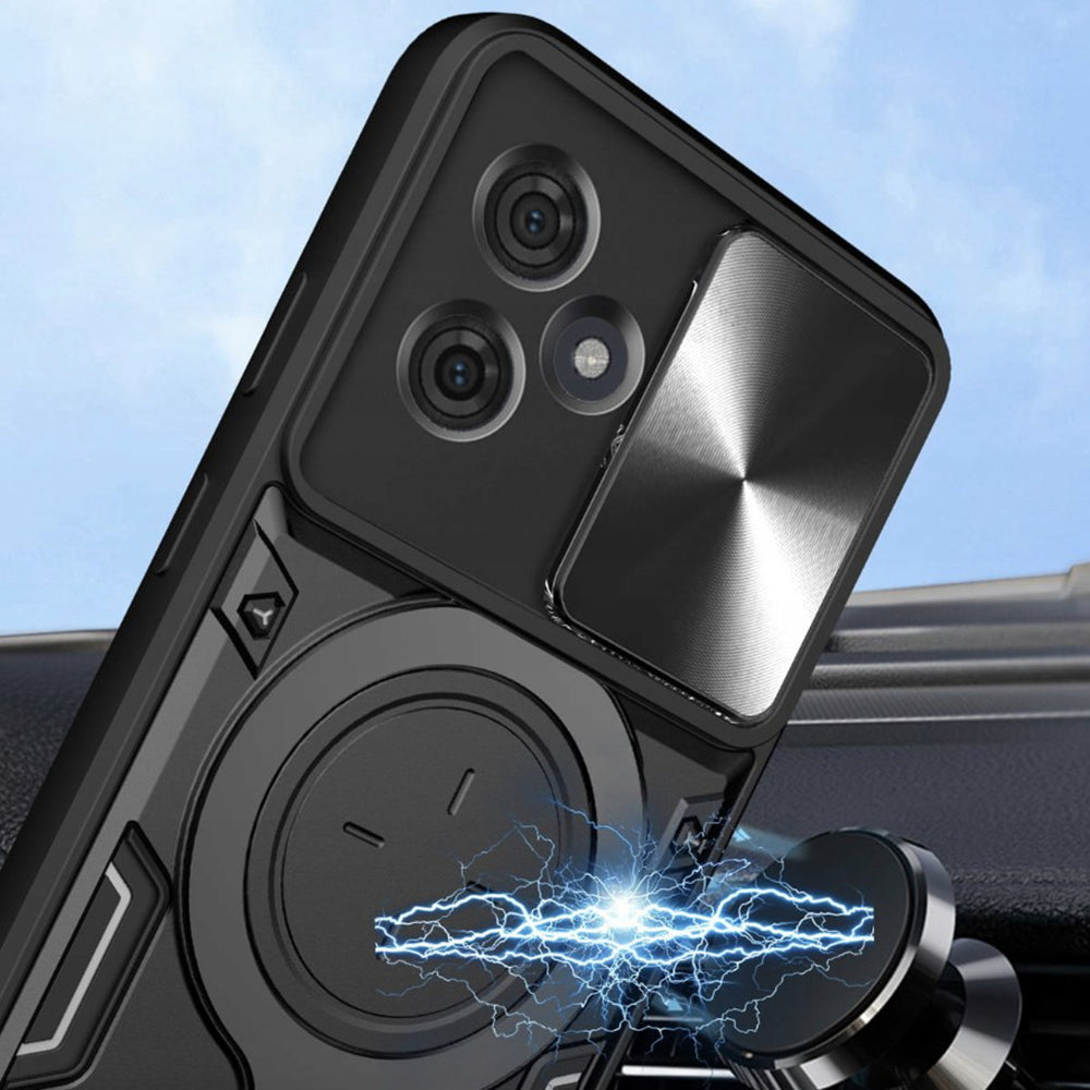 Калъф за Motorola Moto G86 Power, Techsuit, CamGuard Pro, Черен
