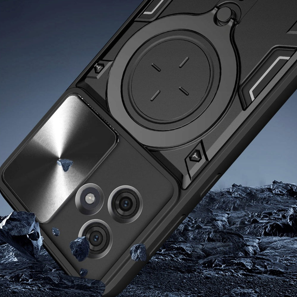 Калъф за Motorola Moto G86 Power, Techsuit, CamGuard Pro, Черен