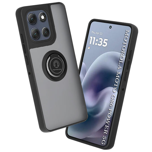 Калъф за Motorola Moto G86 Power, Techsuit, Glinth, Черен