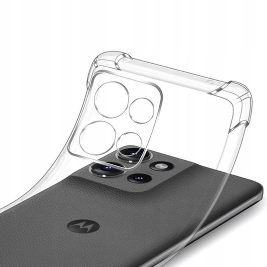 Калъф за Motorola Moto G86 Power, Techsuit, Shockproof Clear, Прозрачен