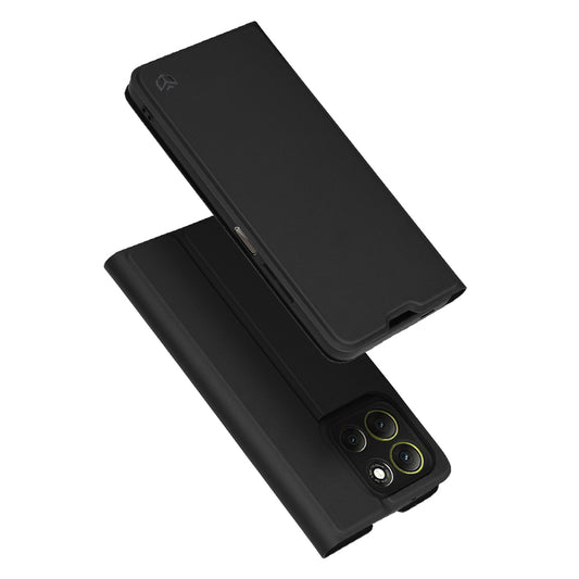 Калъф за Motorola Moto G86, Techsuit, Magskin Book, Черен